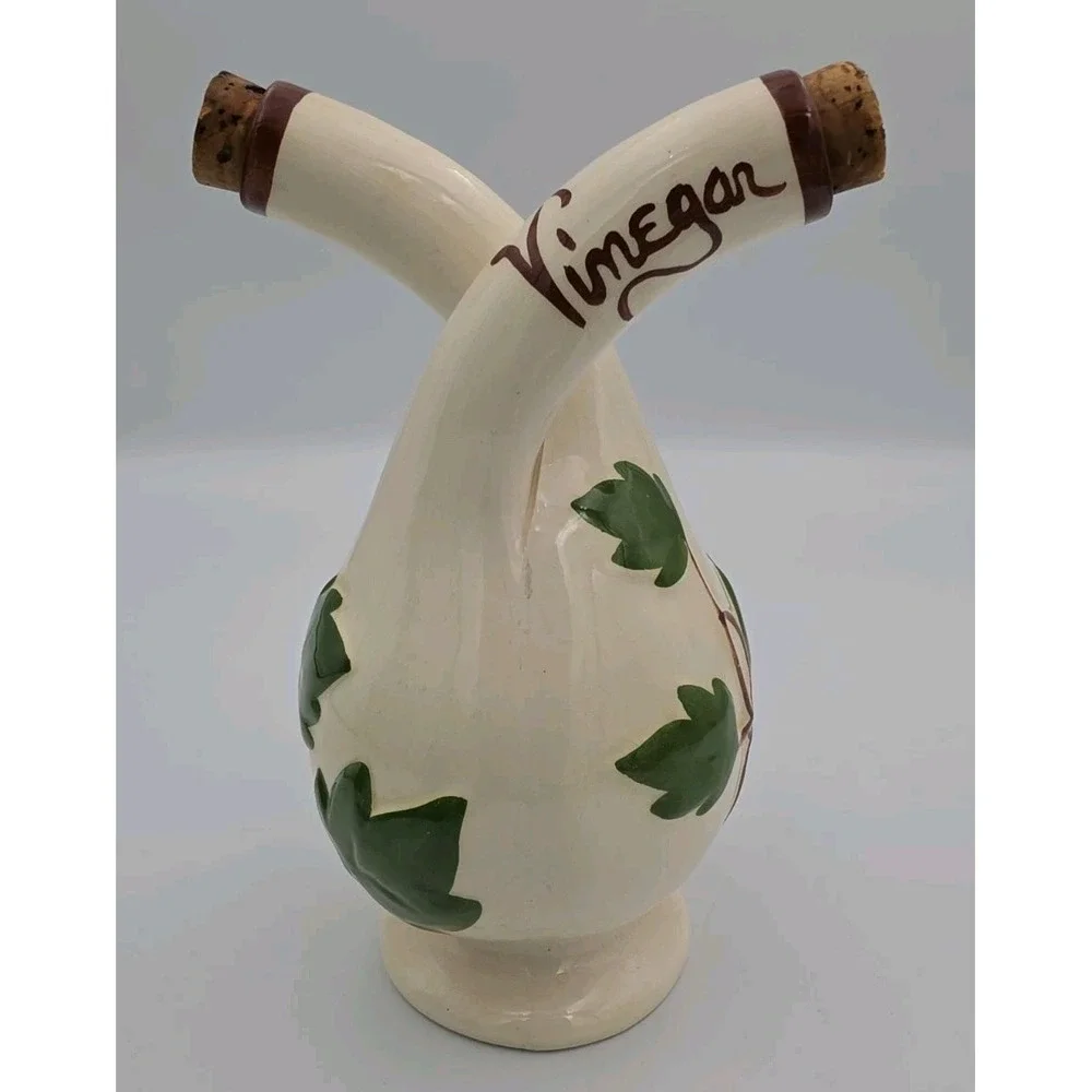 Vintage Starner Ceramic Vinegar & Oil Dispenser MA&DE California 7.5